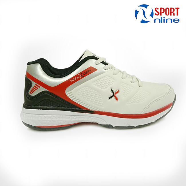 Giày tennis Nexgen NX-17541 màu trắng - đỏ