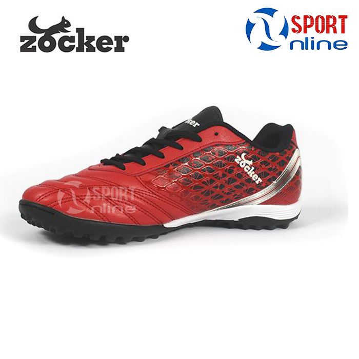 giày đá bóng Zocker TF-2018 màu đỏ