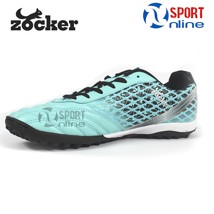 giày đá bóng Zocker TF-2018 màu xanh ngọc