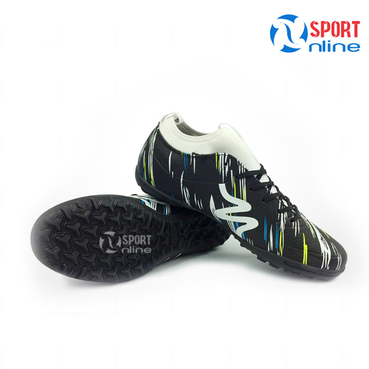 Giày bóng đá MITRE MT-160930 màu đen trắng