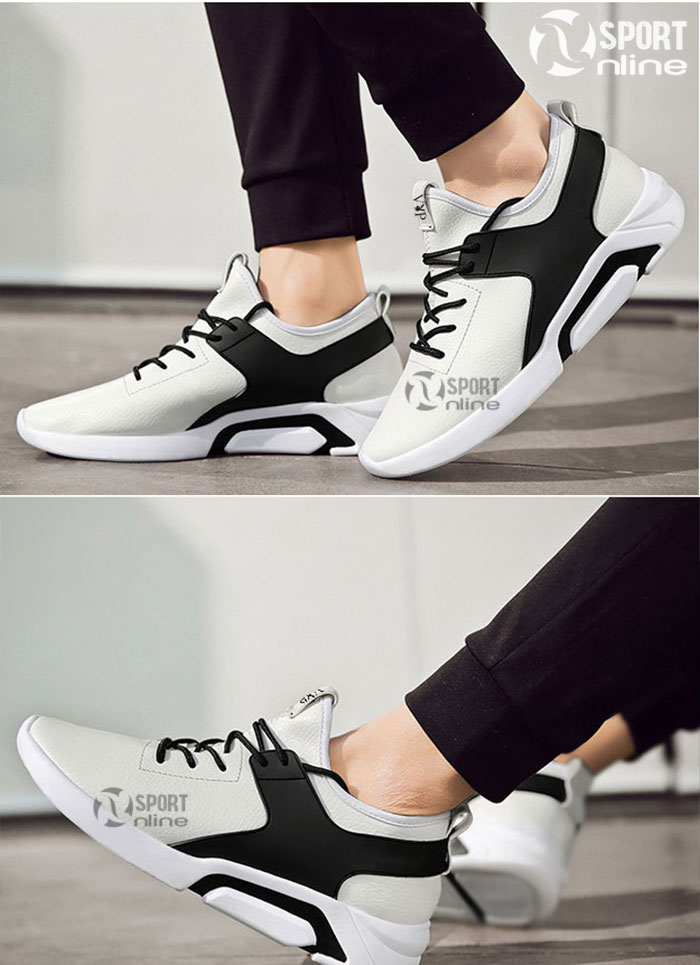 Giày thời trang thể thao HQ-015 trắng