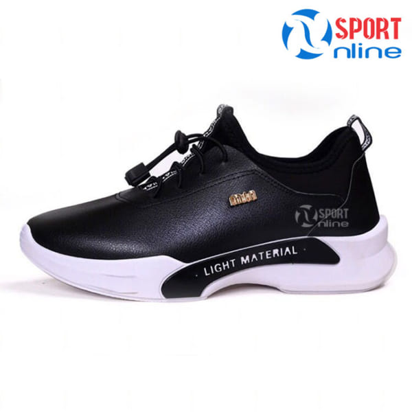 Giày thời trang thể thao nam MIN-01 màu đen